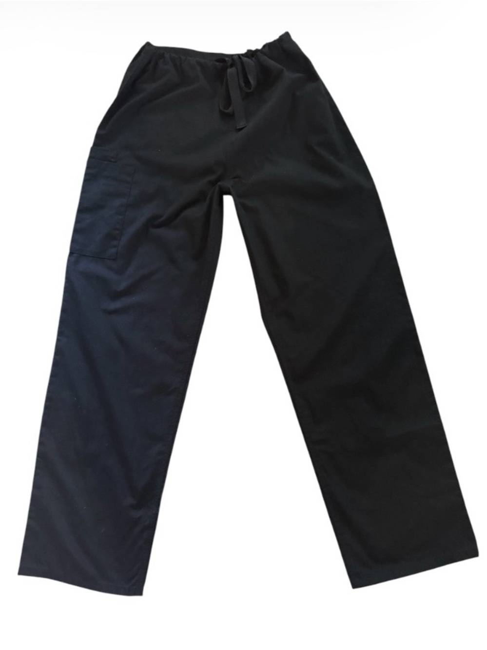 Cherokee Workwear 4100 Unisex Scrub Pants Black Medium Drawstring. Sz M